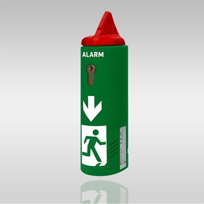 AlertLatch Einhand-Türwächter mit Voralarm für Pan